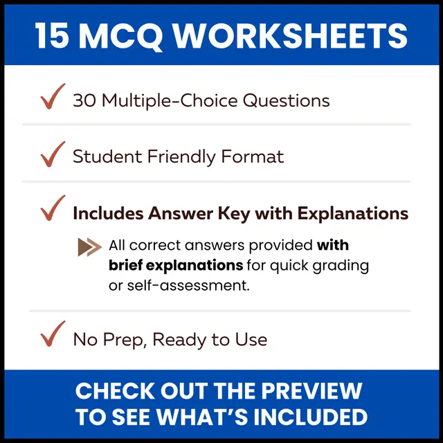 VA SOL Science | Human Impacts, Resources | 45 Worksheets BUNDLE | Grade 6 — preview page 2