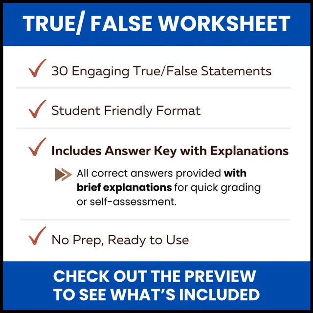 VA SOL Life Science | Ecosystem Change Evidence | 3 Worksheets | Grade 7 — preview page 3